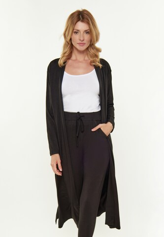 Usha Knit cardigan in Black: front