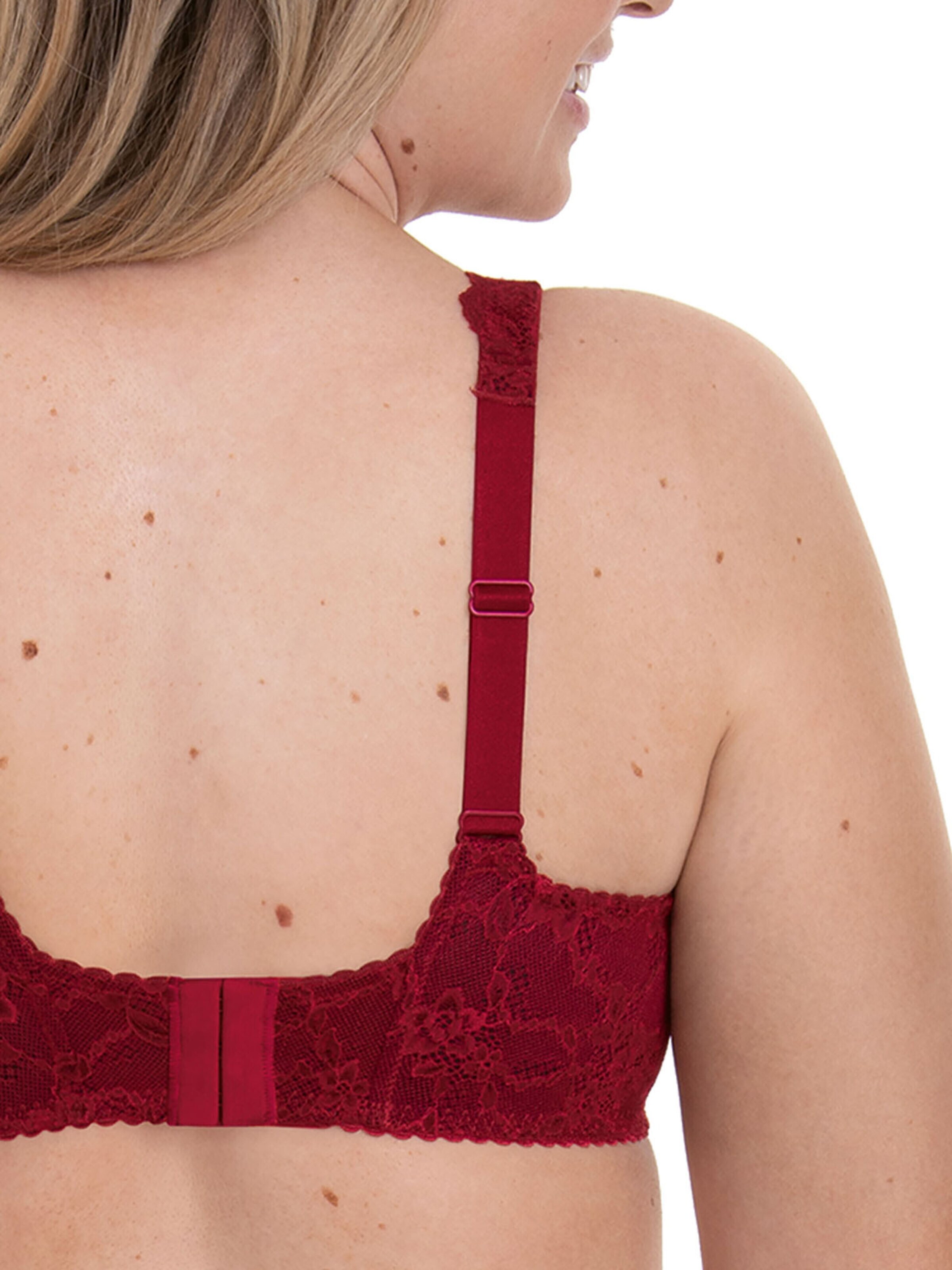 ANITA Minimiser Bra 'Bobette' in Red