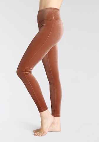 LASCANA Skinny Leggings in Brown