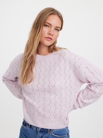 VERO MODA Pullover 'Yen' in Lila