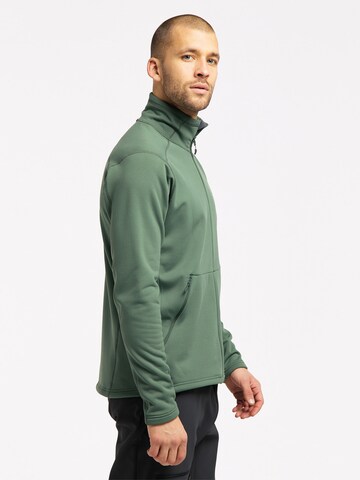 Haglöfs Athletic Fleece Jacket 'Bungy' in Green