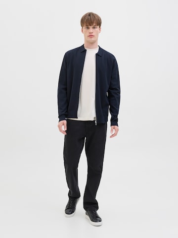 JJ Rebel Strickjacke 'JREBCALLUM' in Blau
