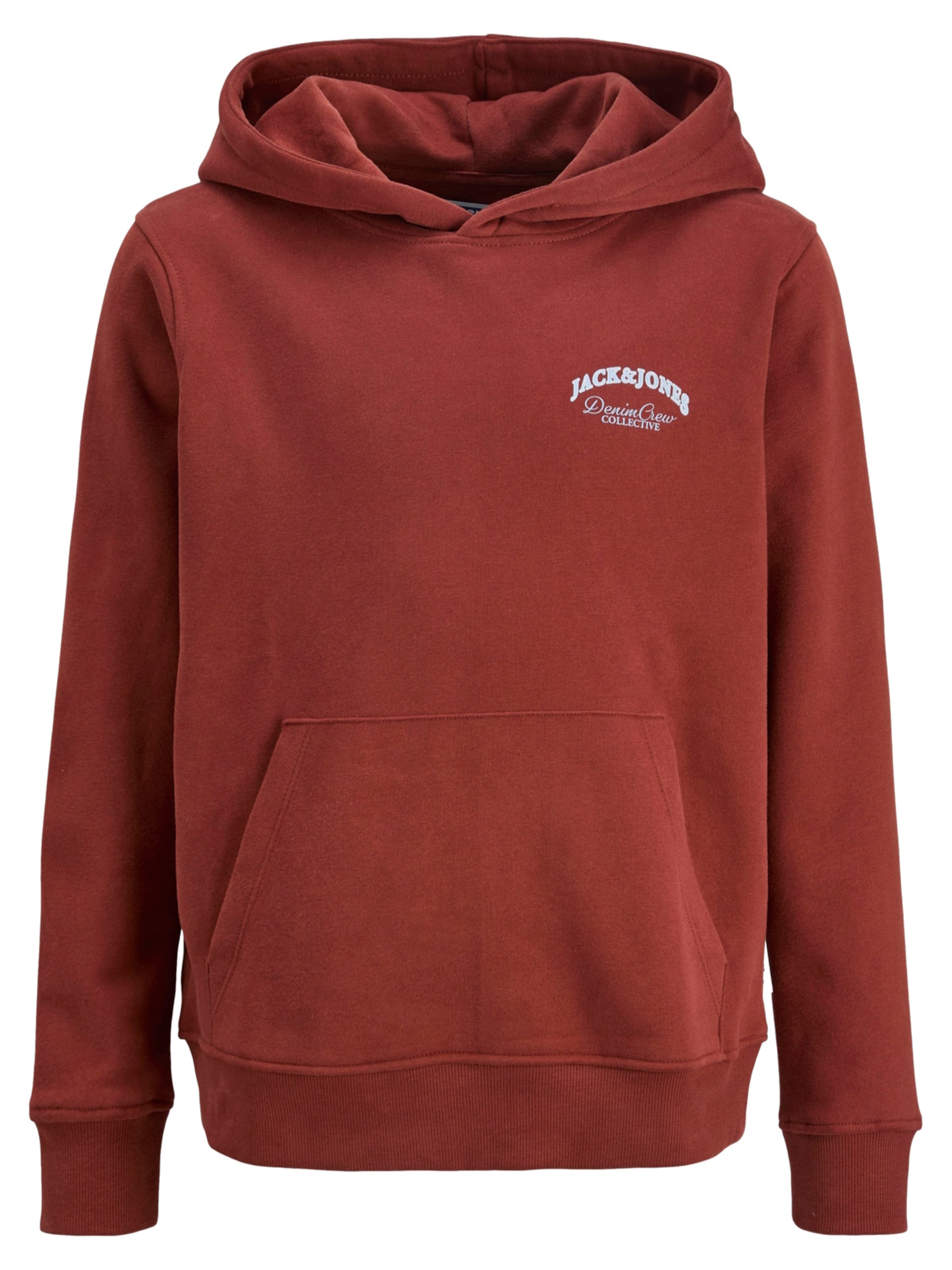 Jack & Jones Junior Majica 'Brandes' | rdeča barva: sprednja stran