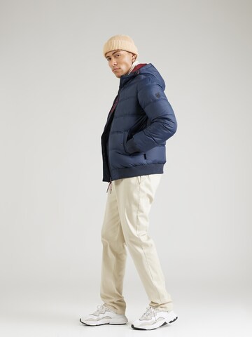 INDICODE JEANS Regular fit Vinterjacka 'Adrian' i blå