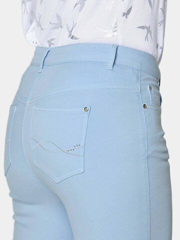 Coupe slim Jean 'Bella' Goldner en bleu