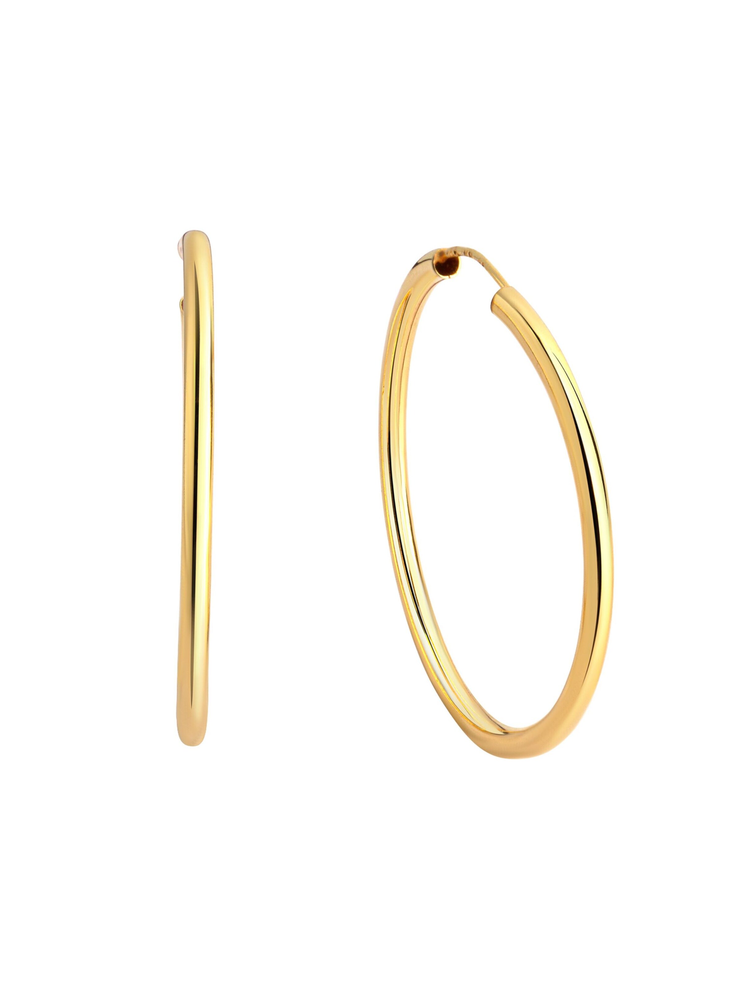 Boucles d'oreilles CELESTA en or : devant