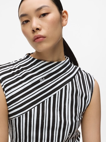 Camicia da donna di Karl Lagerfeld in nero