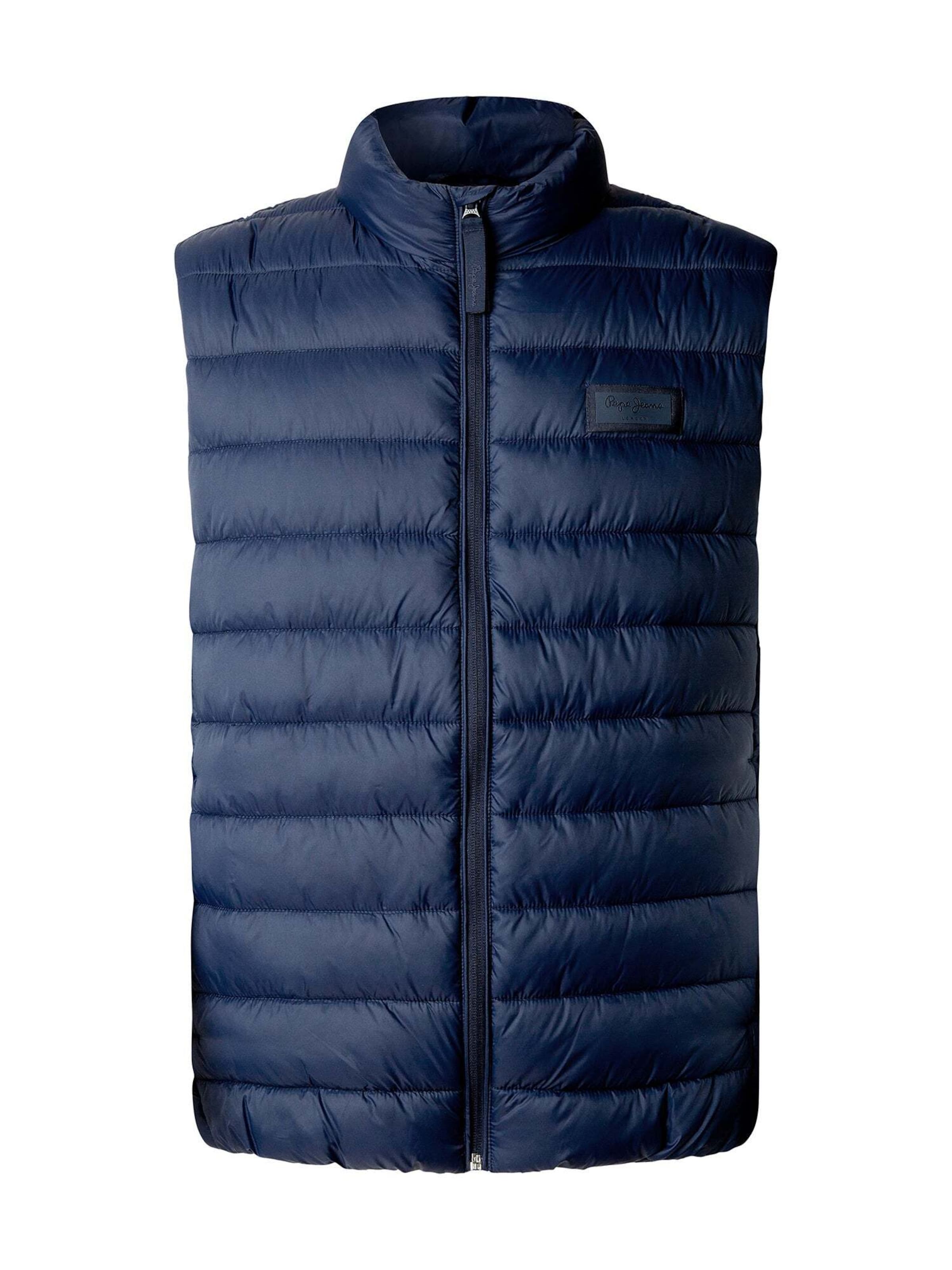 Gilet di Pepe Jeans in blu: frontale