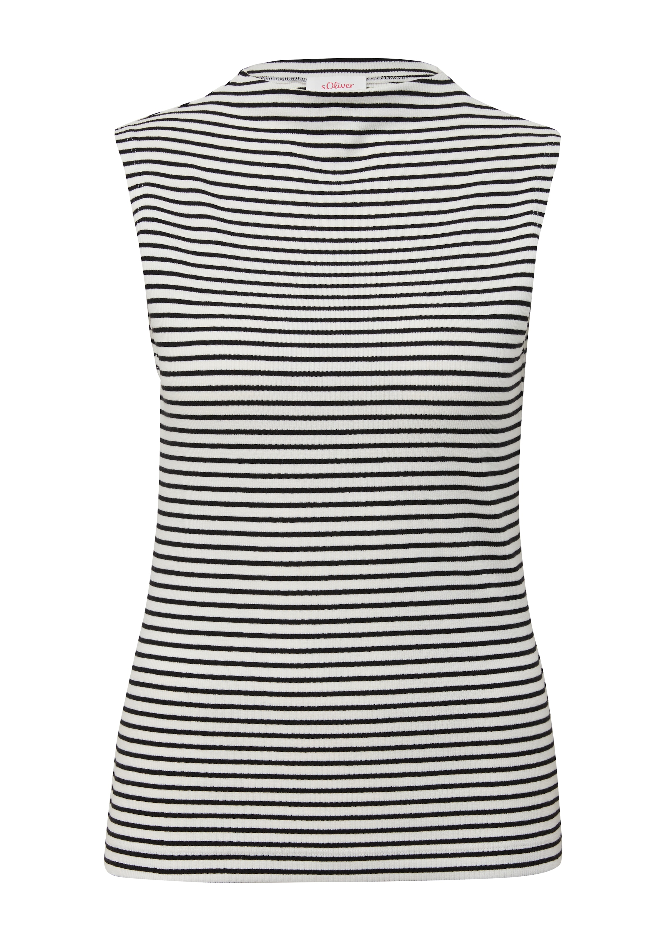 s.Oliver Top in Zwart: voorkant