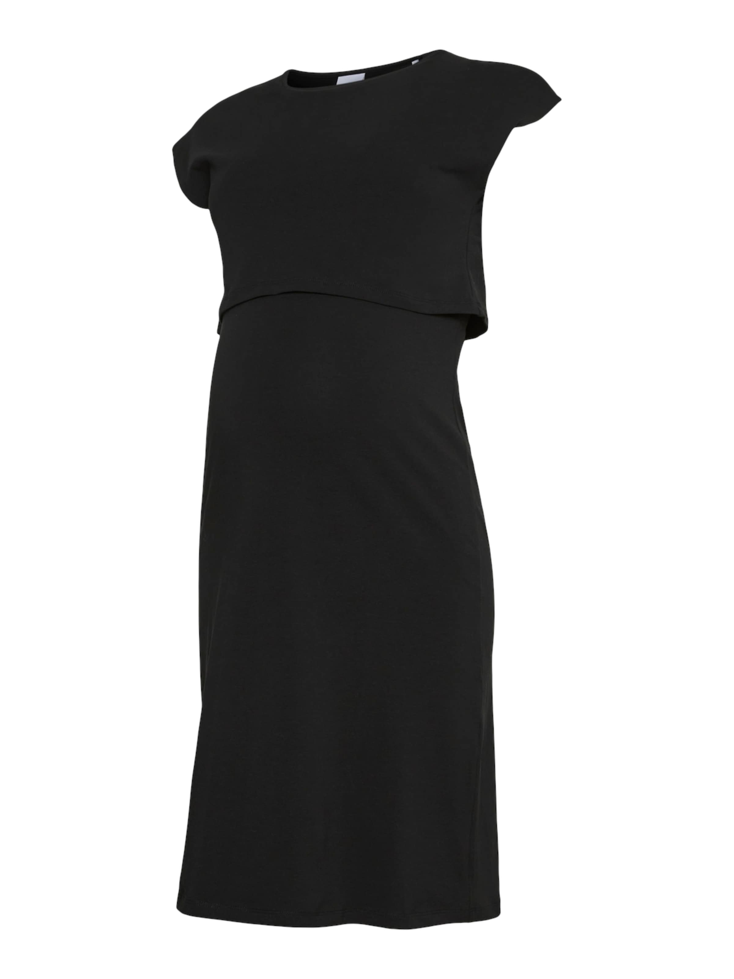 MAMALICIOUS Obleka 'MLSKYE JUNE' | črna barva: sprednja stran