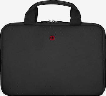 Sac d’ordinateur portable WENGER en noir : devant