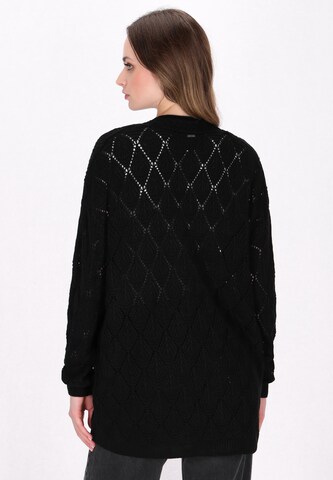 Cardigan 'Comfy' DreiMaster Vintage en noir