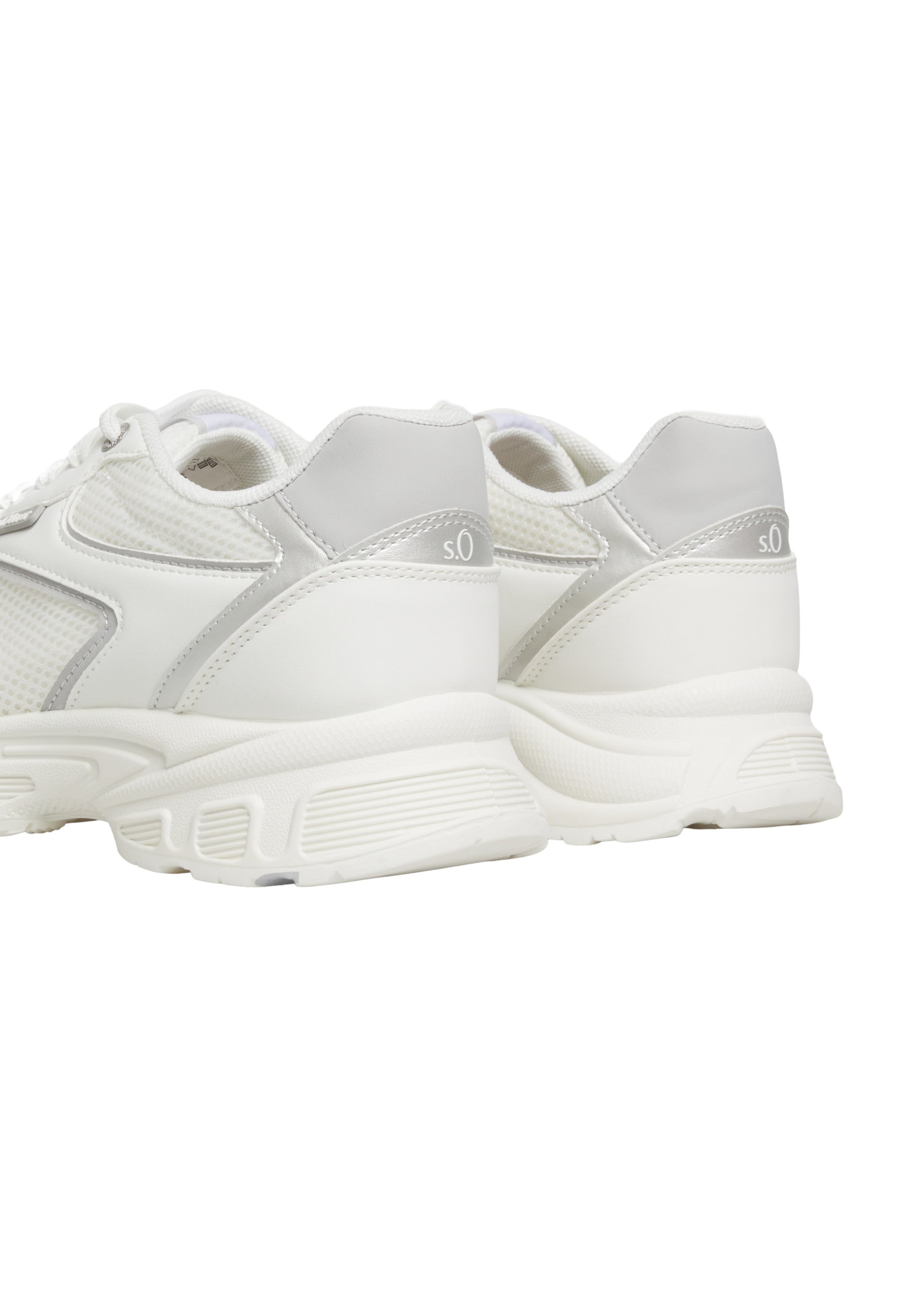 s.Oliver Platform trainers in White