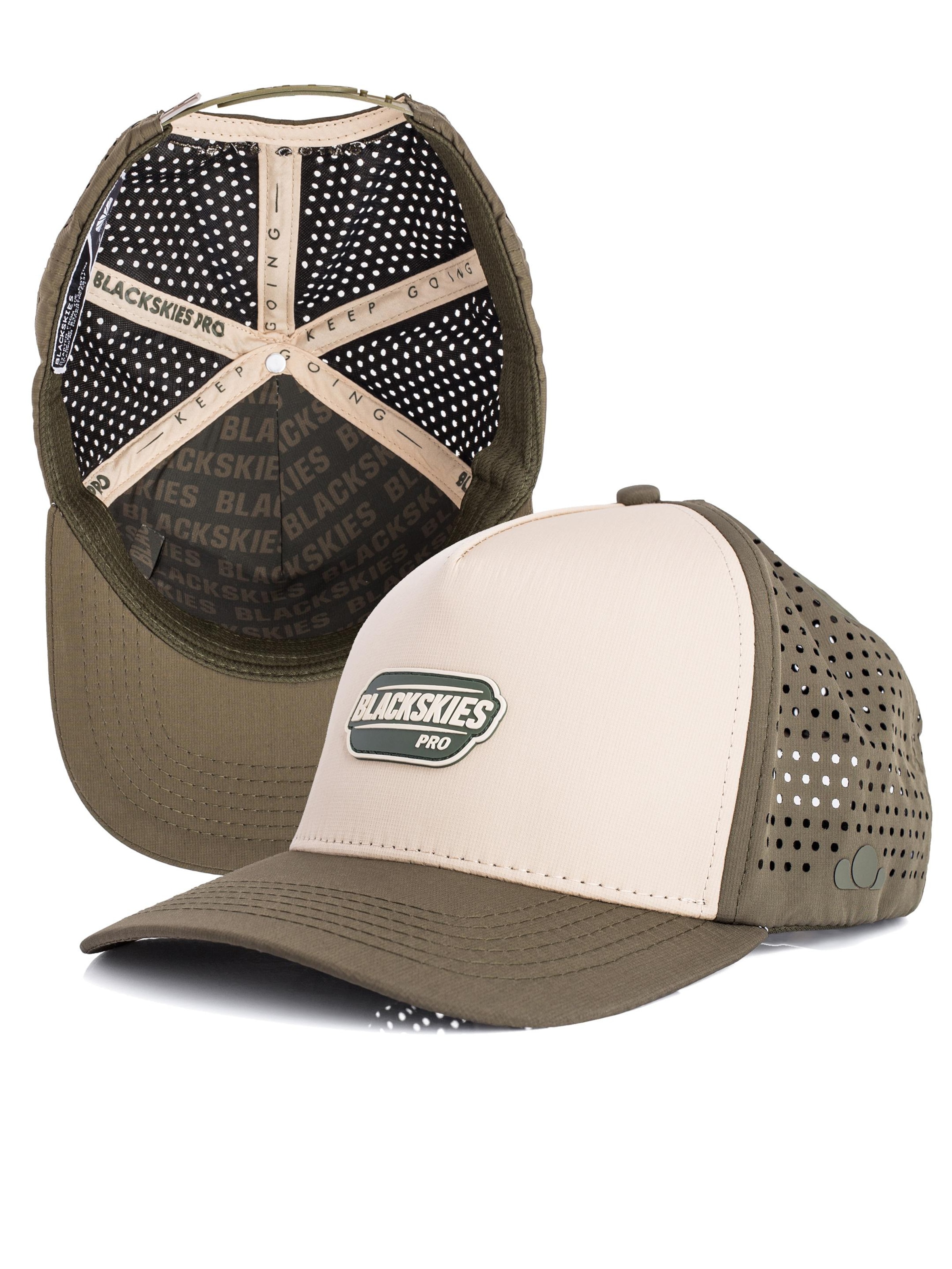 Blackskies Sportcap 'Pro Flow Sport Performance'‌‌‌‌ in Grün: Vorderseite