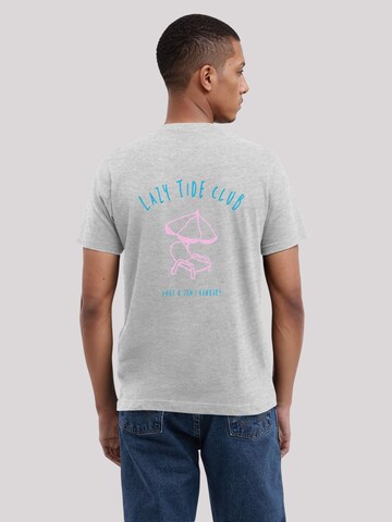 T-Shirt 'Knut und Jan Scribble' F4NT4STIC en gris : devant