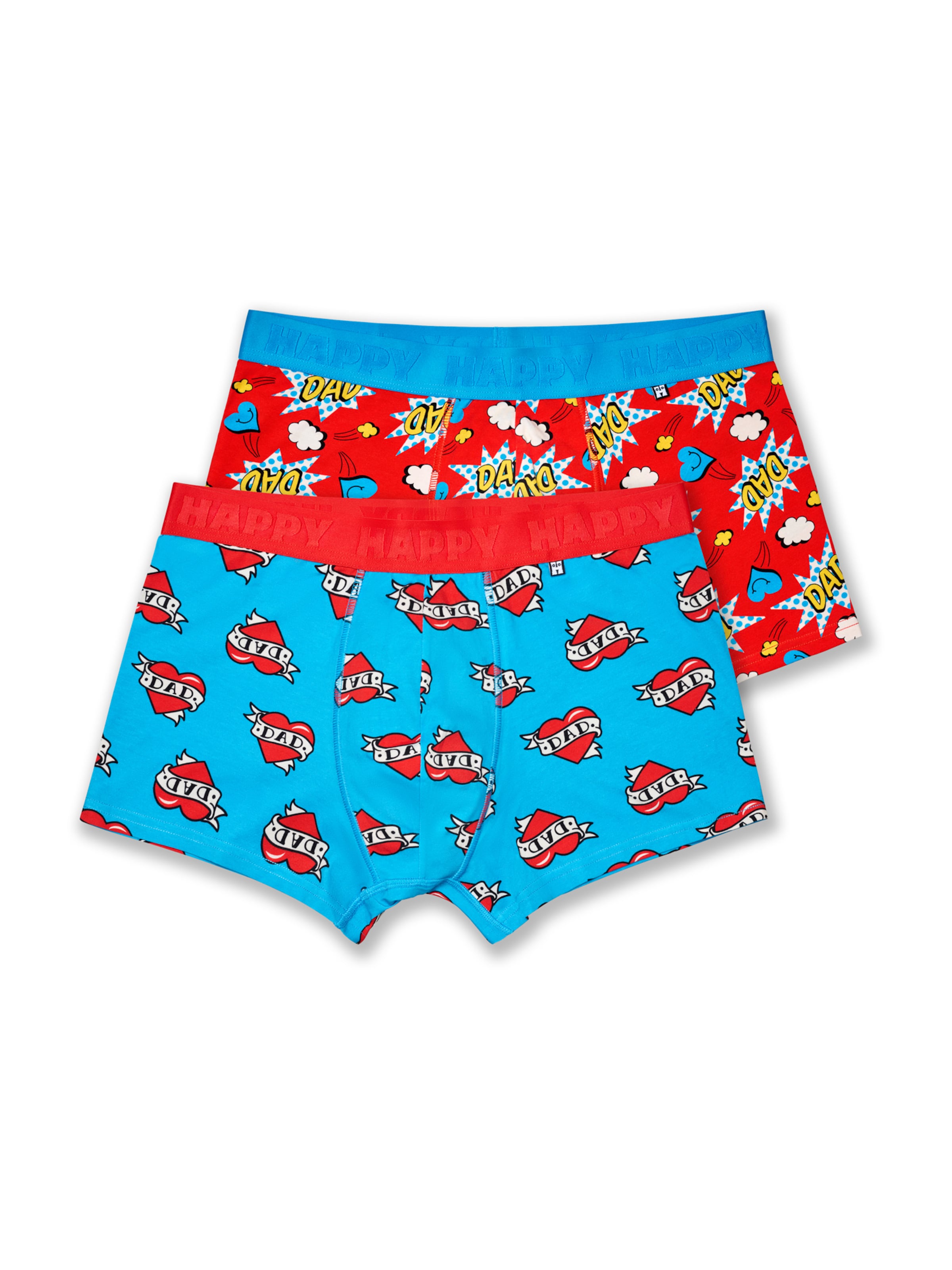 Happy Socks Bokserishortsit värissä sininen: etupuoli