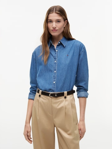 TOMMY HILFIGER Pluus, värv sinine: eest vaates