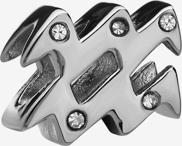 Lucardi Pendant in Silver: front