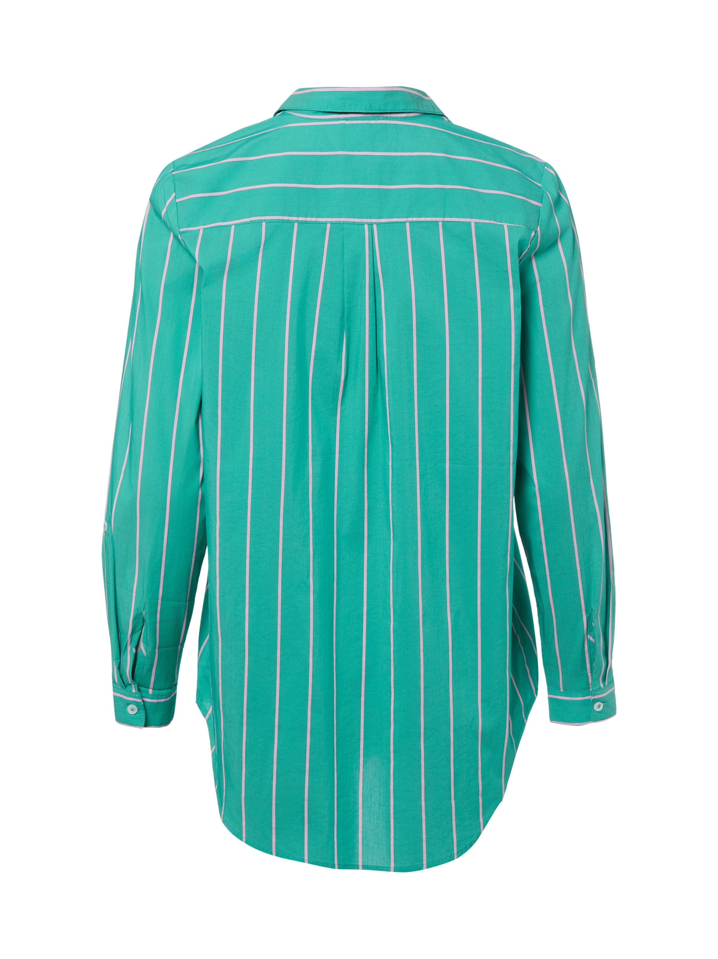 Marie Lund Blouse in Groen: voorkant