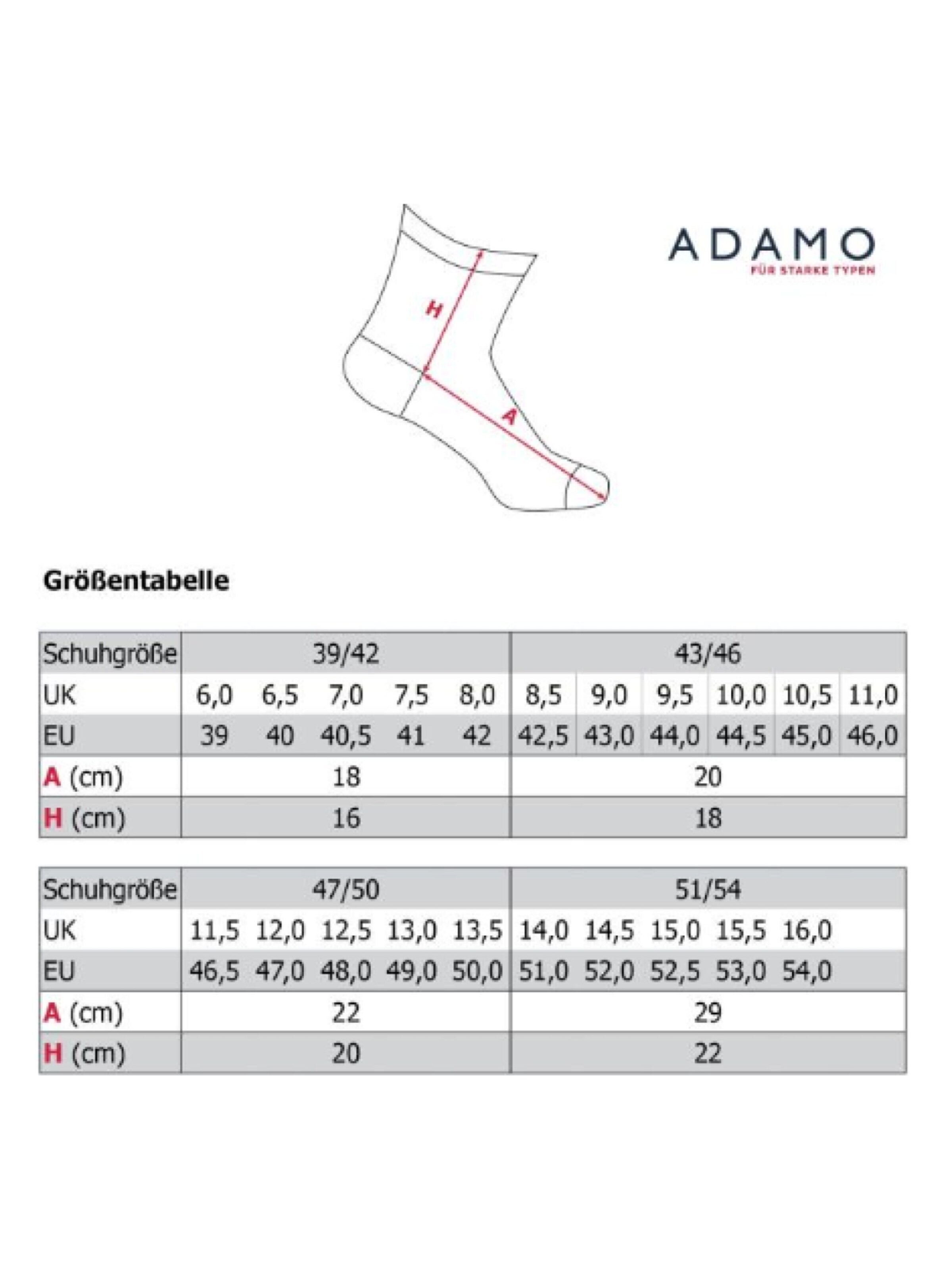 Adamo Socks 'ADRIAN' in Grey