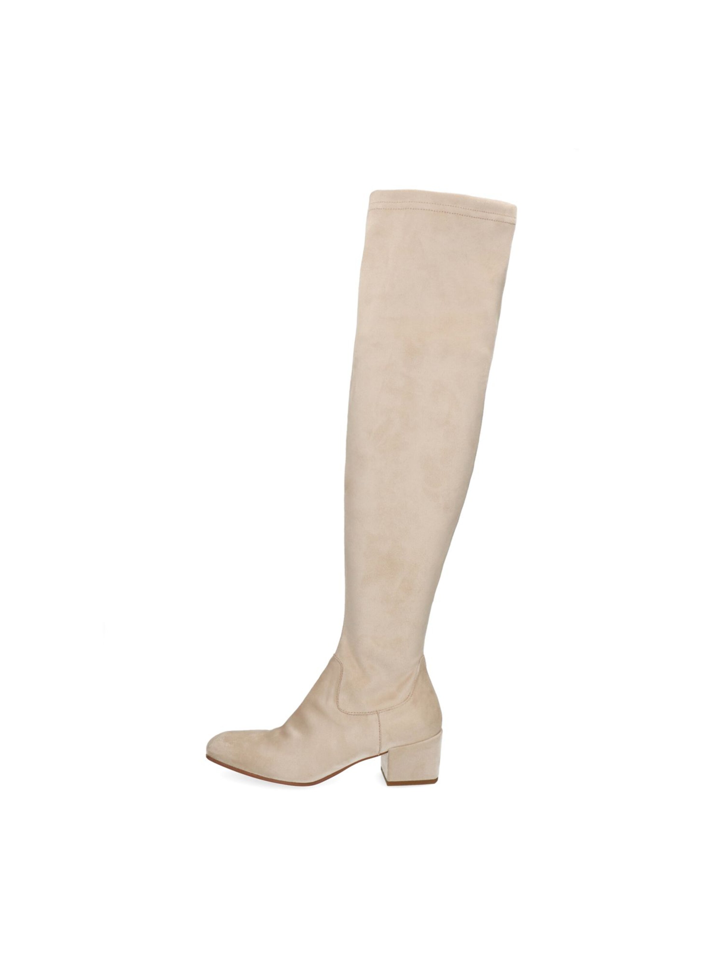 MANFIELD Boots in Beige