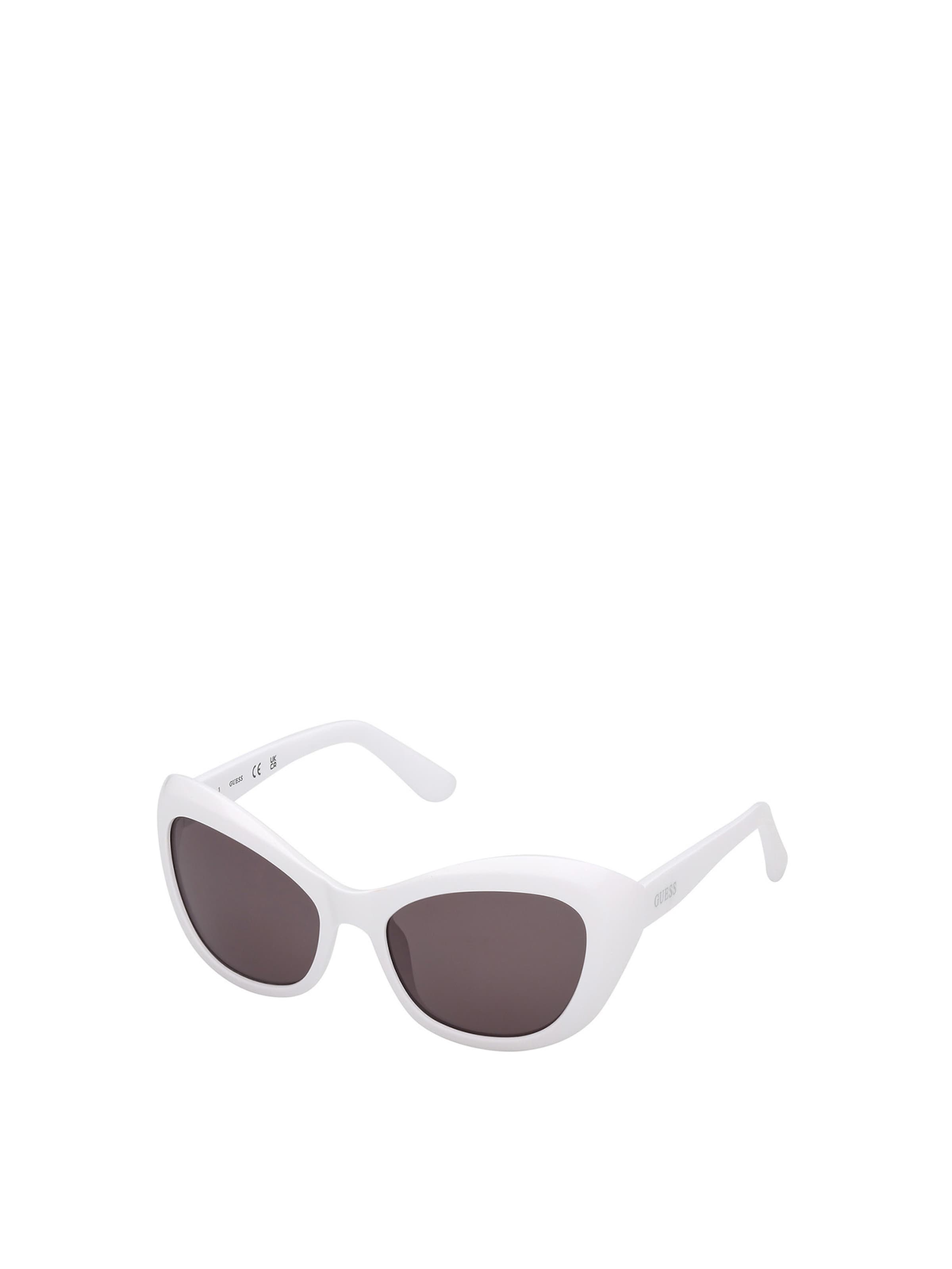 GUESS Sunglasses in White: front