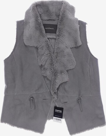 Sandwich Vest in XL in Grey: front