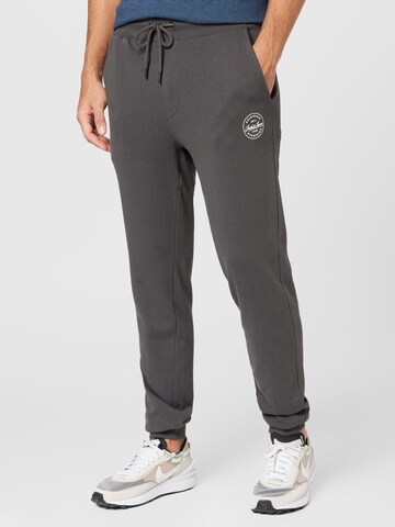 JACK & JONES Конический (Tapered) Штаны 'GORDON' в Серый: спереди