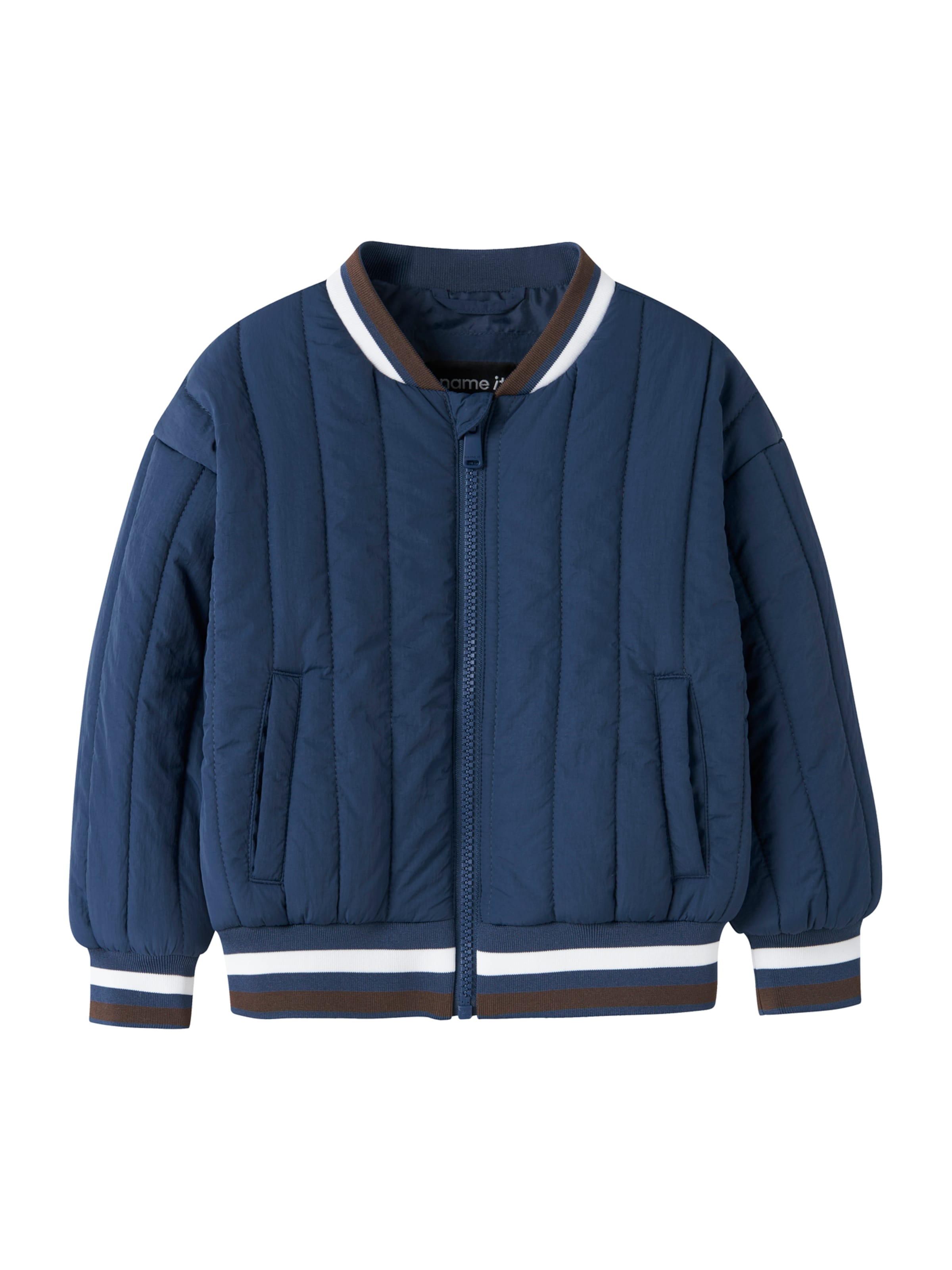 NAME IT Демисезонная куртка 'NMMMELODY' в Синий: спереди