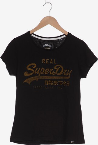 Superdry T-Shirt XL in Schwarz: predná strana