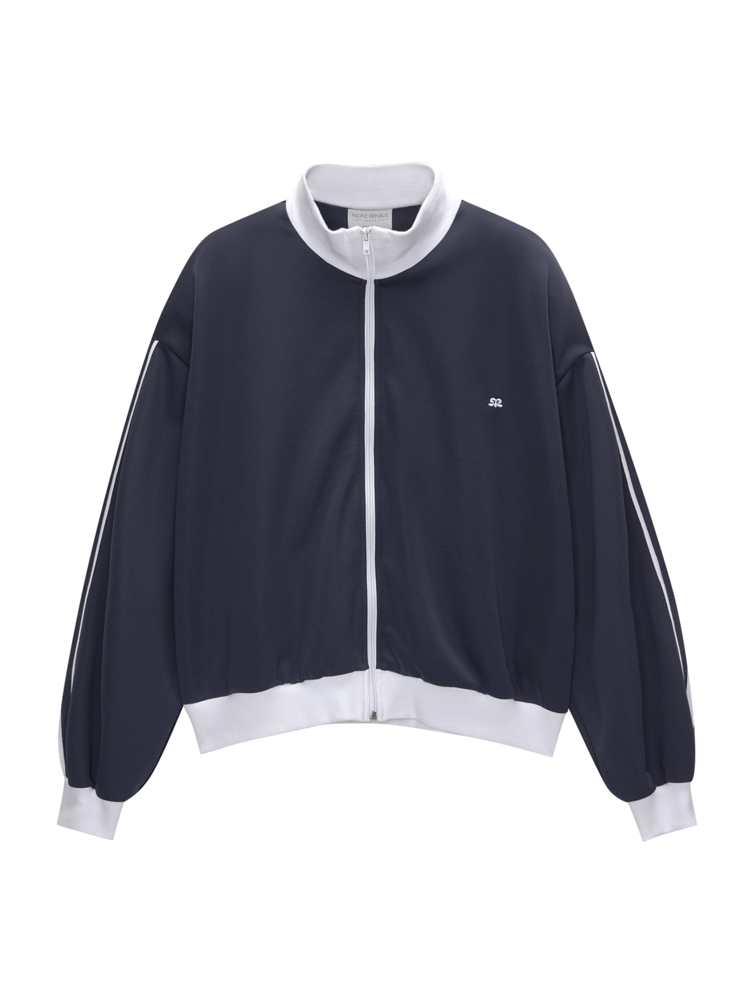 Pull Bear Sweat jacket in Navy ABOUT YOU