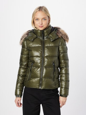 Veste d’hiver 'Fuji' Superdry en vert : devant