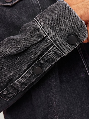 JACK & JONES Regular fit Overhemd in Zwart