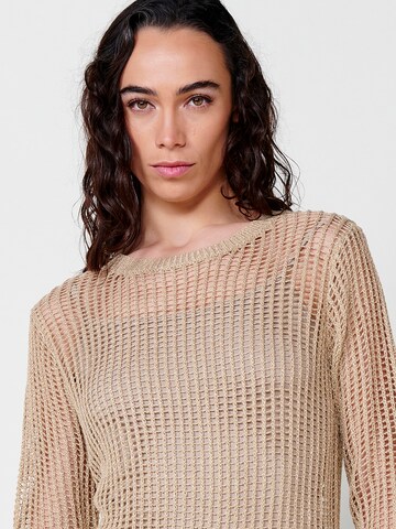KOROSHI Trui in Beige