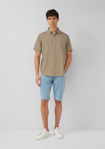 Coupe regular Chemise s.Oliver en marron