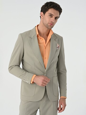 Coupe regular Veste de costume Antioch en vert