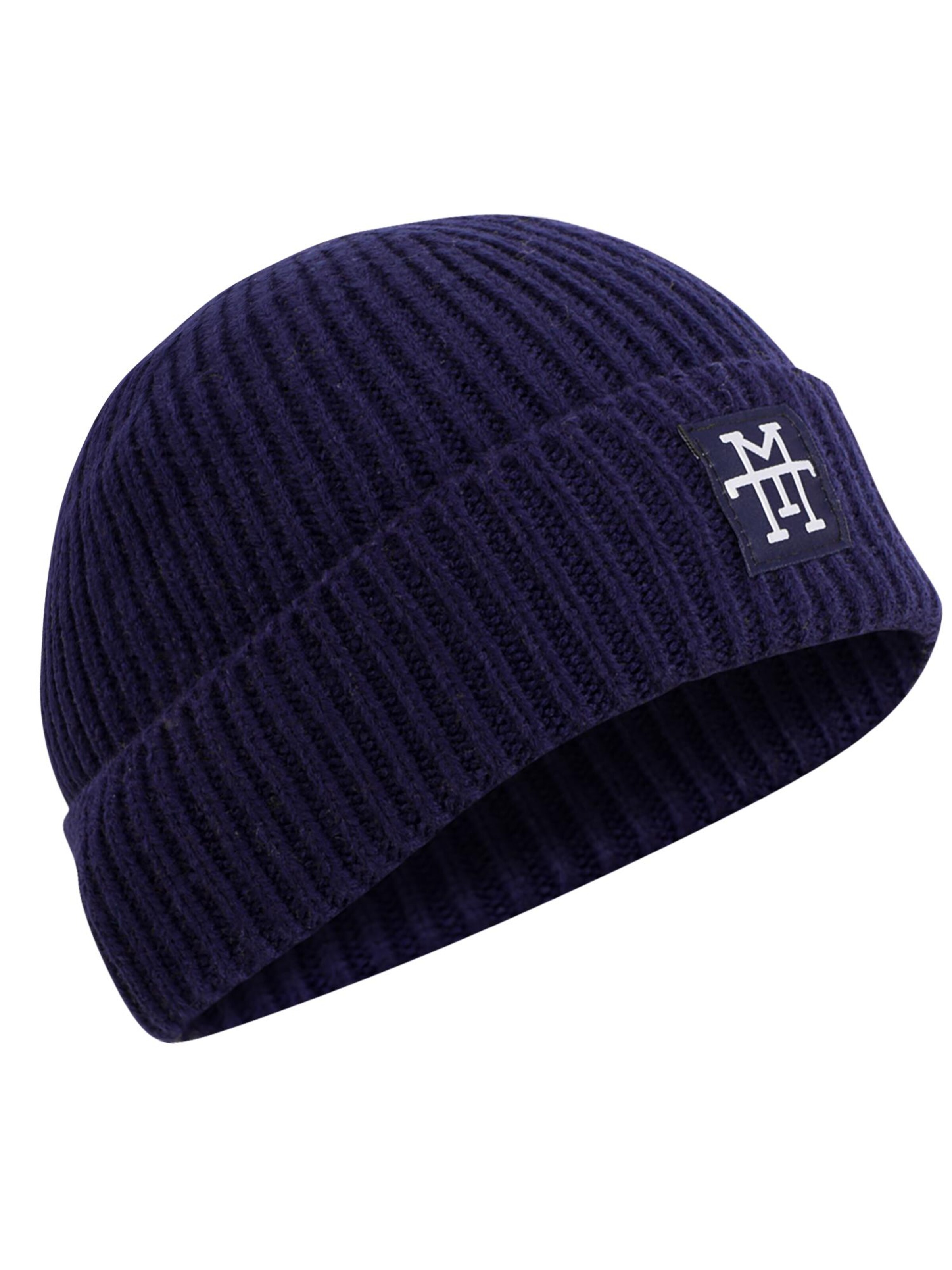 Manufaktur13 Beanie 'Heavy Knit' in Blue