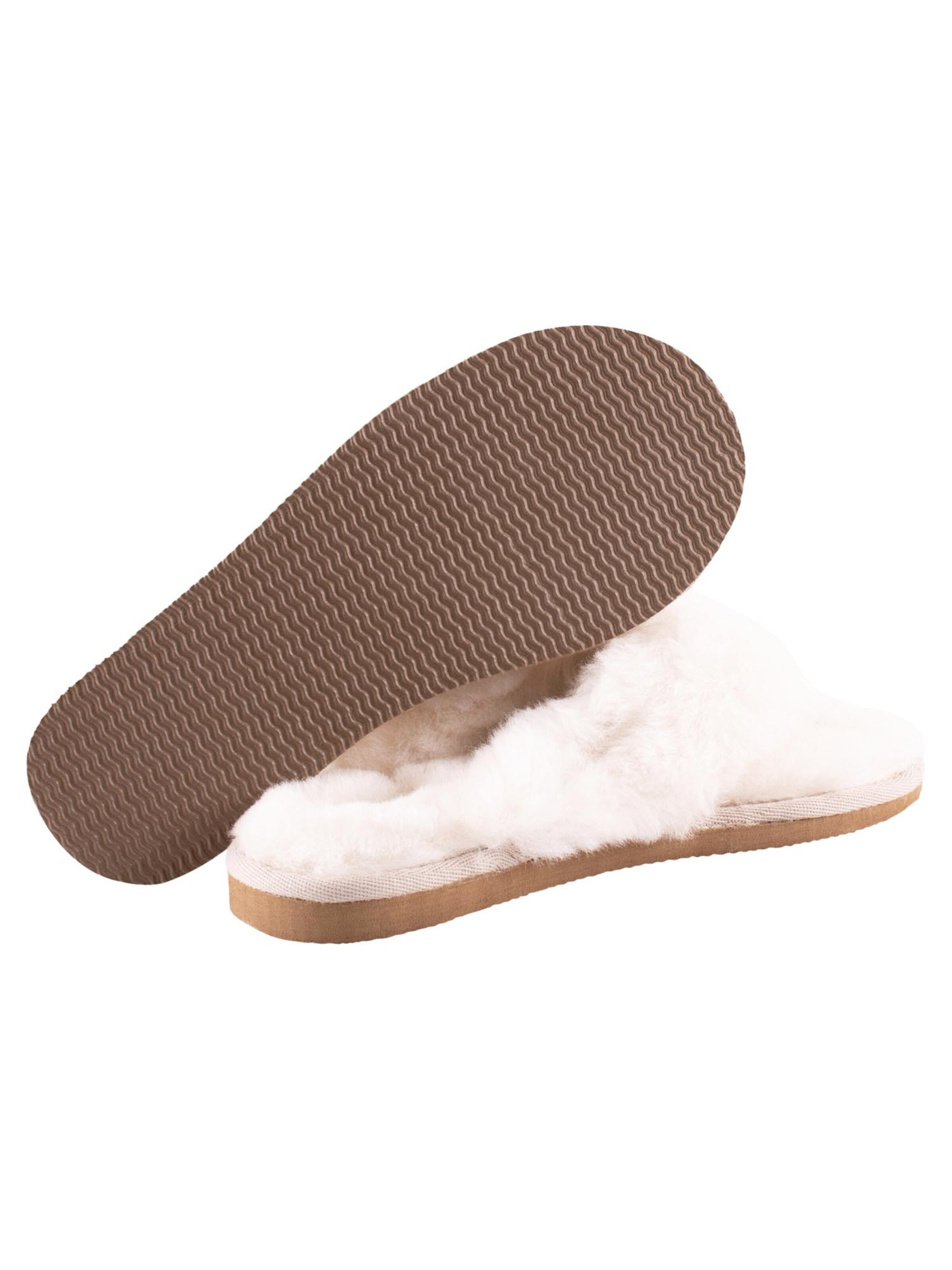 SHEPHERD Hausschuh 'Pernilla'‌ in Beige