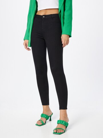 Dorothy Perkins Skinny Jeans 'Ellis' in Schwarz: predná strana