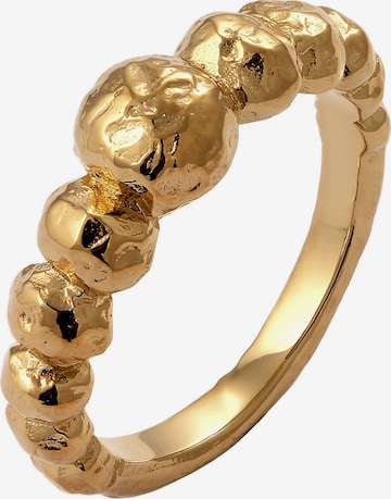 Haze&Glory Ring 'Bubble' in Gold: Vorderseite