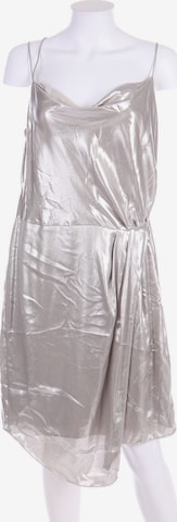 H&M Dress in XXL in Silver: front