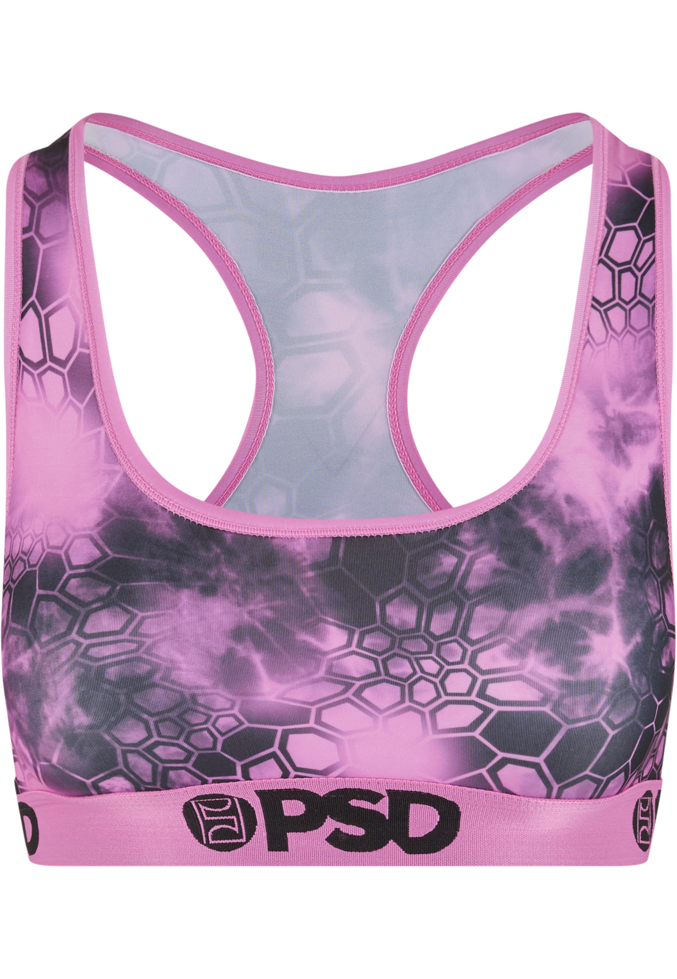 PSD - Sujeción media Sujetador deportivo en rosa: frente
