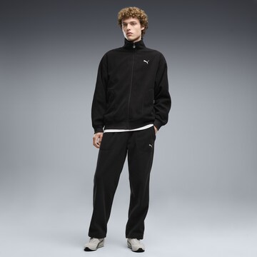 PUMA Regular Sportbroek in Zwart: voorkant