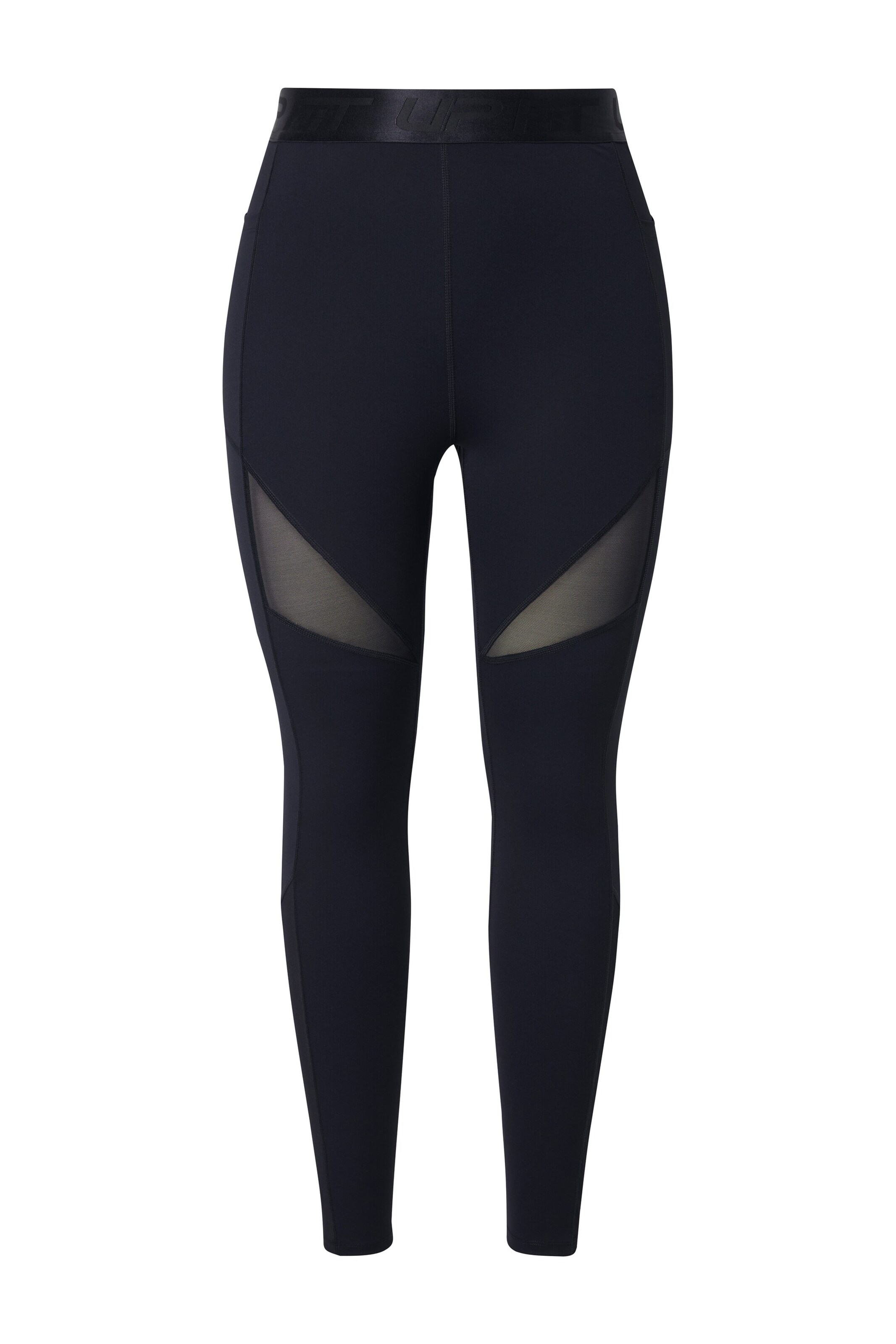 Ulla Popken Skinny Trousers in Black: front