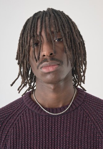 Cleptomanicx Pullover 'Big Ben' in Rot