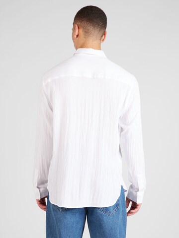 TOPMAN Regular fit Button Up Shirt in White