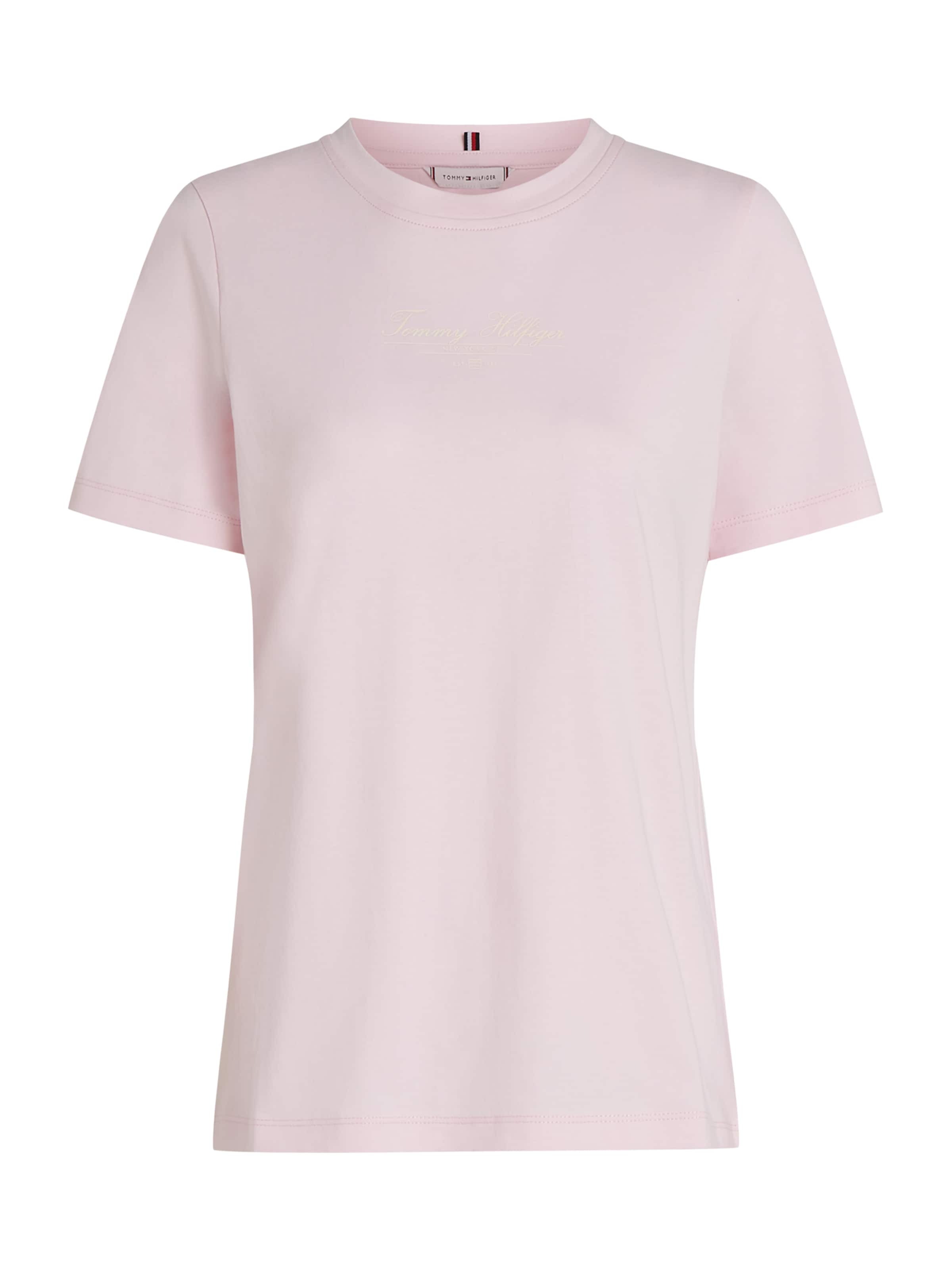 TOMMY HILFIGER Koszulka w kolorze różowy: przód