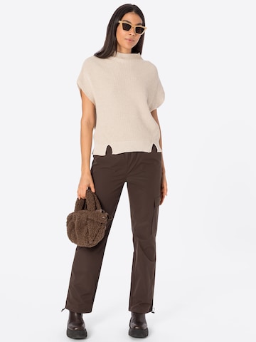 SISTERS POINT Loose fit Cargo Pants 'VUJA' in Brown