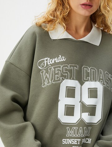 Koton Sweatshirt in Grün