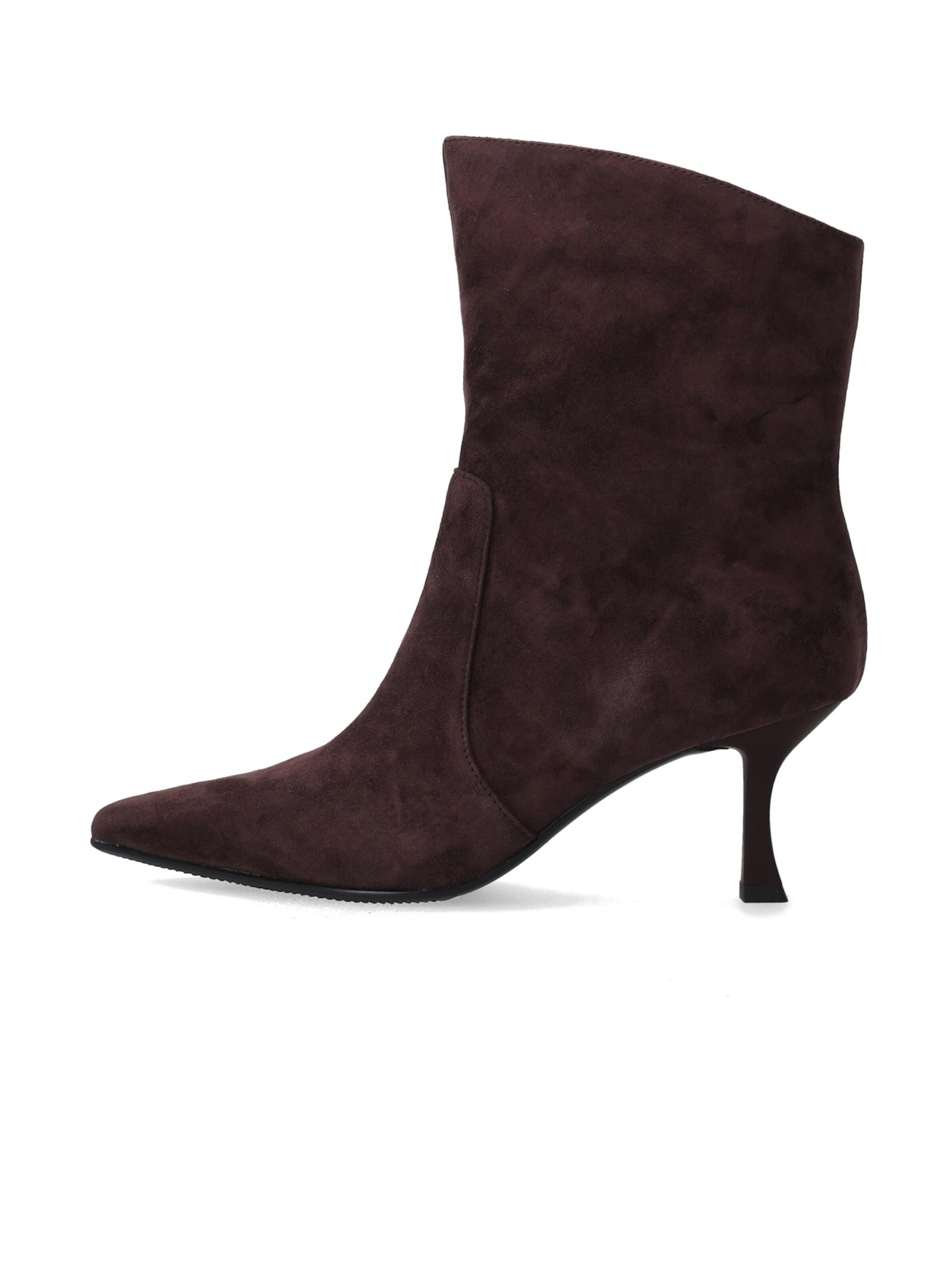 VENEZIA Boots 'Braune Wildleder Damenstiefel mit Stiletto-Absatz 41'‌‌‌‌‌‌‌‌‌‌ in Braun